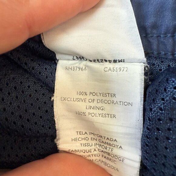 Nike Mens Swim Trunks Shorts Mens Medium Lined Pockets Storm Graphic Blue AOP - Picture 7 of 7